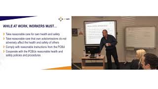 HSWA   Worker obligations   Part 3 of 6