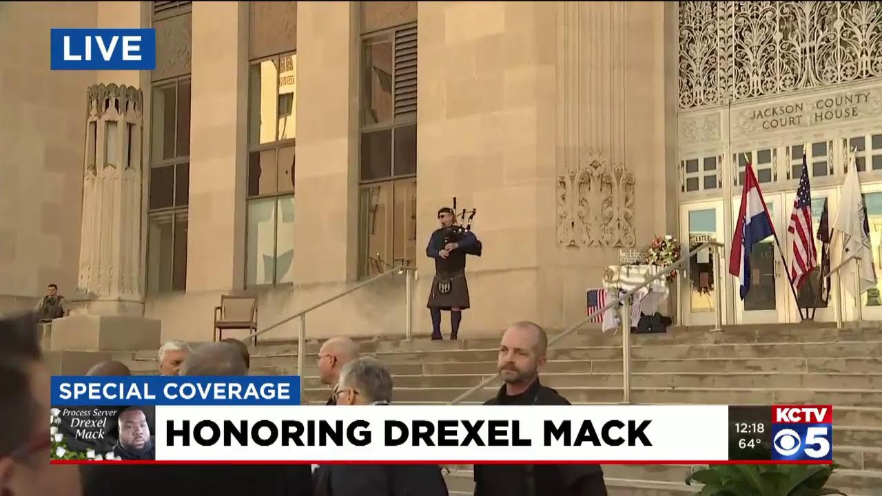 Honoring fallen civil process server Drexel Mack