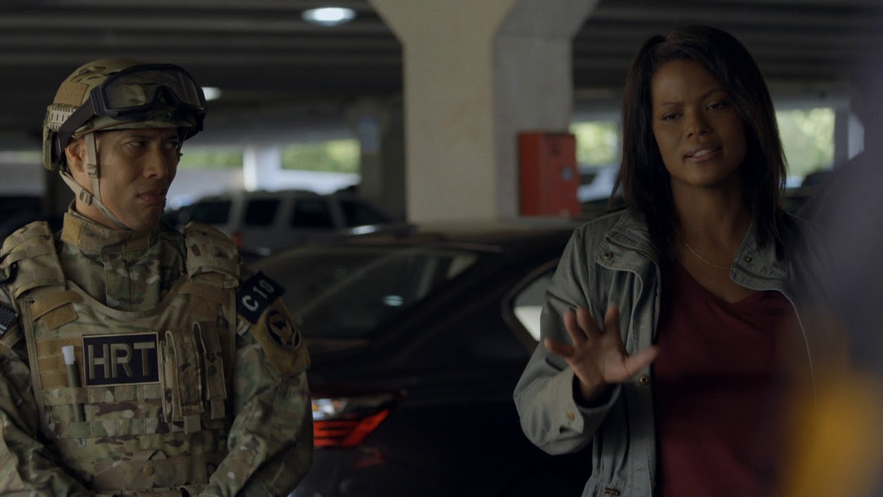 The Enemy Within: The Ambassador's Wife (NBC) Take One More Step And I Will Slash CLIP