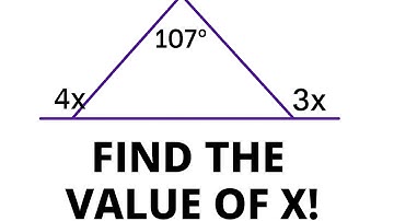 Find the Value of X in This Triangle | Fun Math Puzzle Challenge.       #maths #tricksandsolutions 