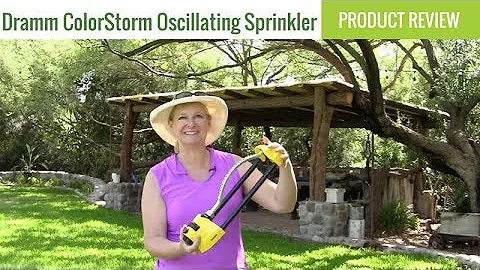 Dramm ColorStorm Oscillating Sprinkler Review | Gardening Products Review