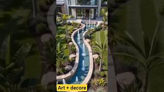 DIY GARDEN TRANSFORMATION 🌿😎 DIY Garden Ideas with Cement | Luxury Backyard Path + Flower Pot Craft