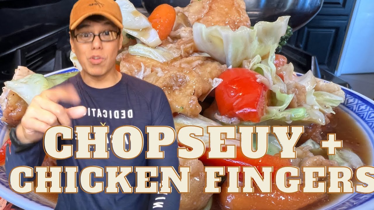 Breaded Chicken Tenders And Chopseuy!