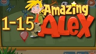 Amazing Alex - 1-15 Balloon Pusher - Walkthrough - HD (2012) screenshot 4