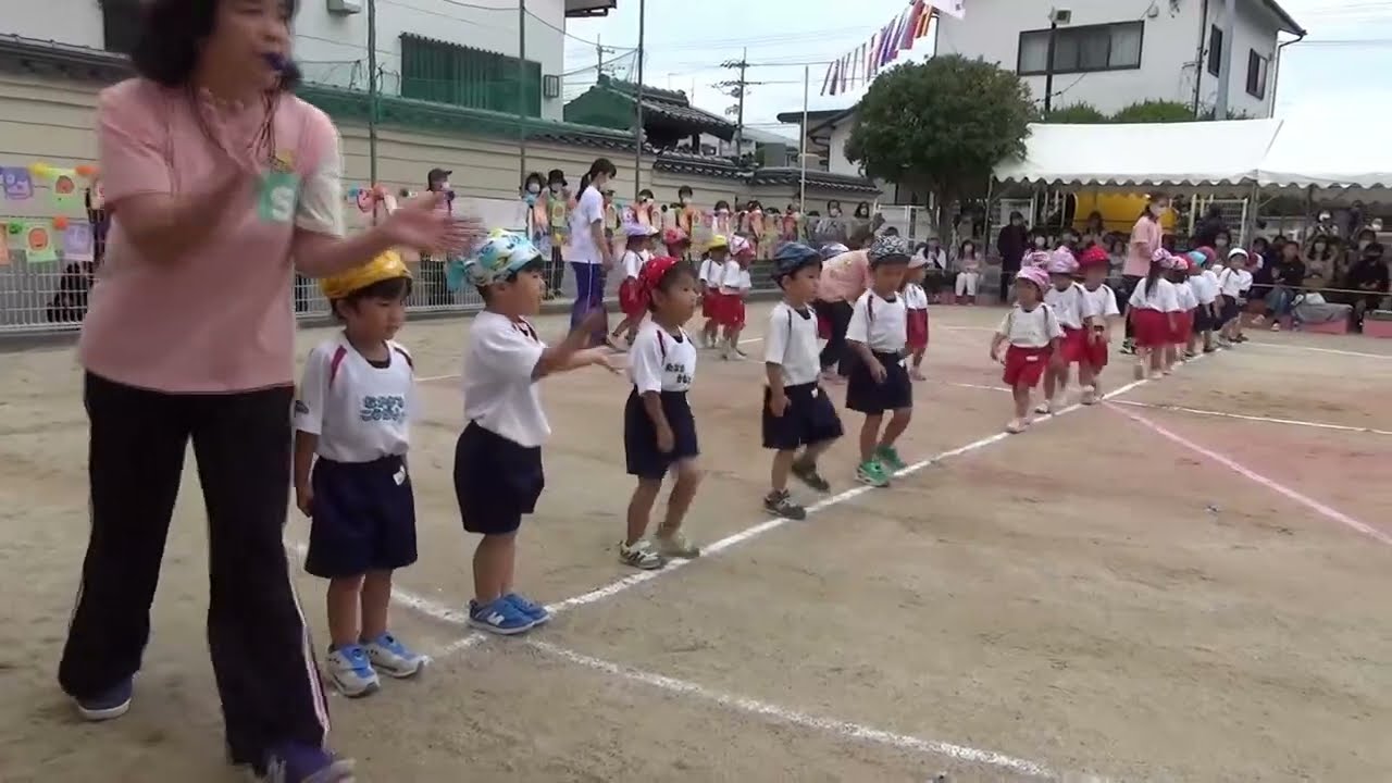 令和4(2022)年度 大運動会① 年少遊戯 - YouTube