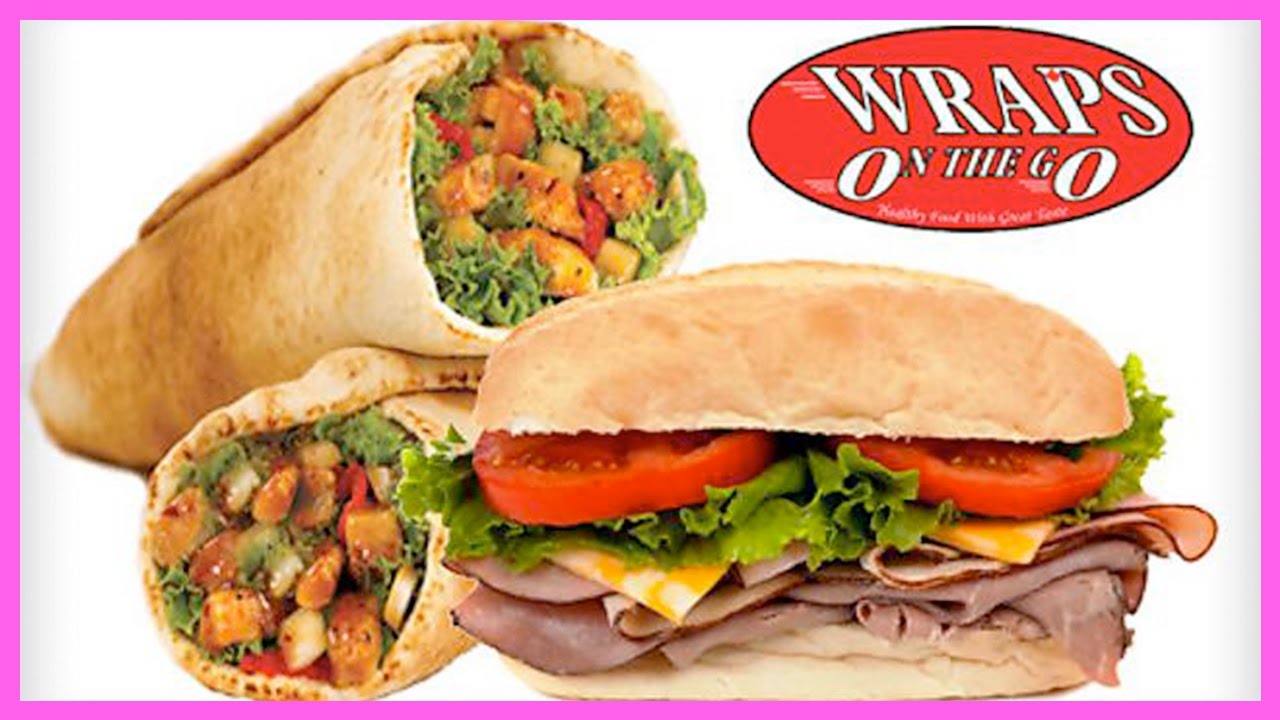 Wraps On The Go ♥ Spicy Chicken Caesar Wrap #WrapsOnTheGo - YouTube