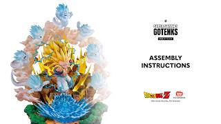 Super Saiyan 3 Gotenks HQS Dioramax | Step-by-Step Assembly Guide