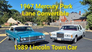 Back With Greg, the Previous Owner of My Lincoln & His 1967 Mercury Park Lane Convertible 