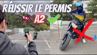 RÉUSSIR LE PERMIS MOTO (A2) 2023 ! ✅
