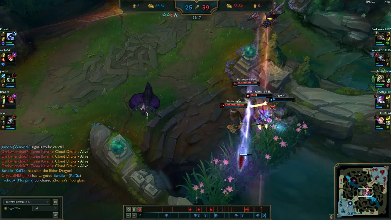 WARWICK IMPOSSIBLE PENTAKILL WITH ELDER DRAGON BUFF