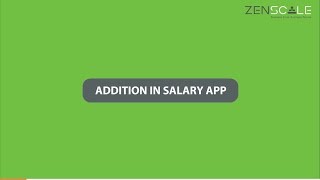 Addition In Salary App