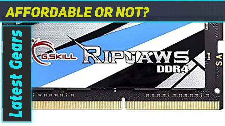 G.SKILL Ripjaws SO-DIMM 16 GB DDR4 2666MHz - The Ultimate Laptop Memory Upgrade!