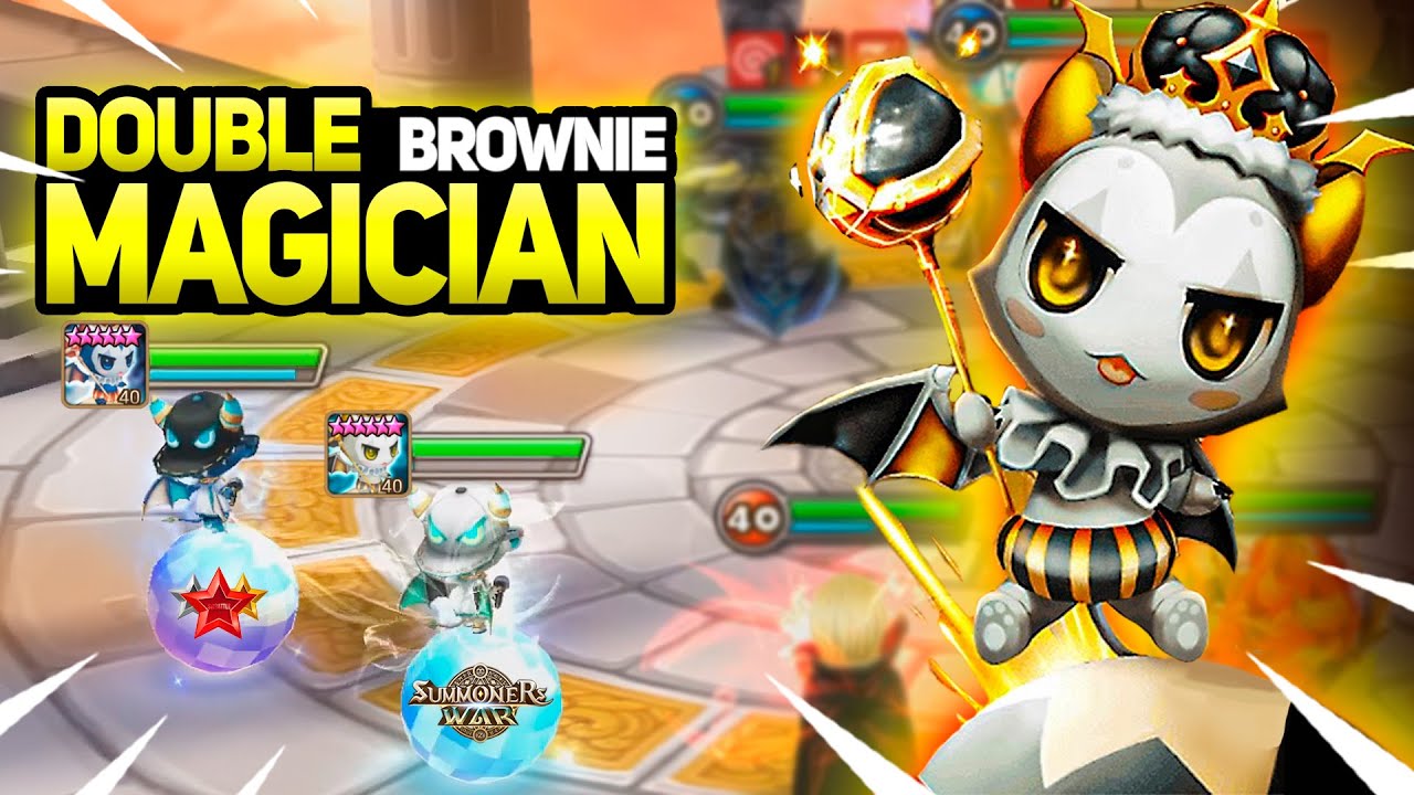 Из Голды в Рубин с Магами Брауни - Summoners War