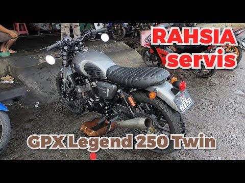 Video GPX Legend 250 Twin : Ep#9 - Rahsia servis motor ni... - youtube