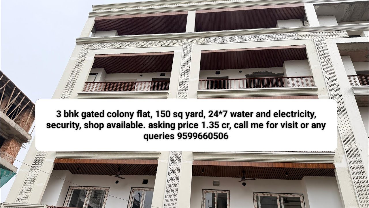 Greenfield colony Urban blossom | 3 bhk flat 150 sq yard | Delhi ncr#realestate #flatinindia#home