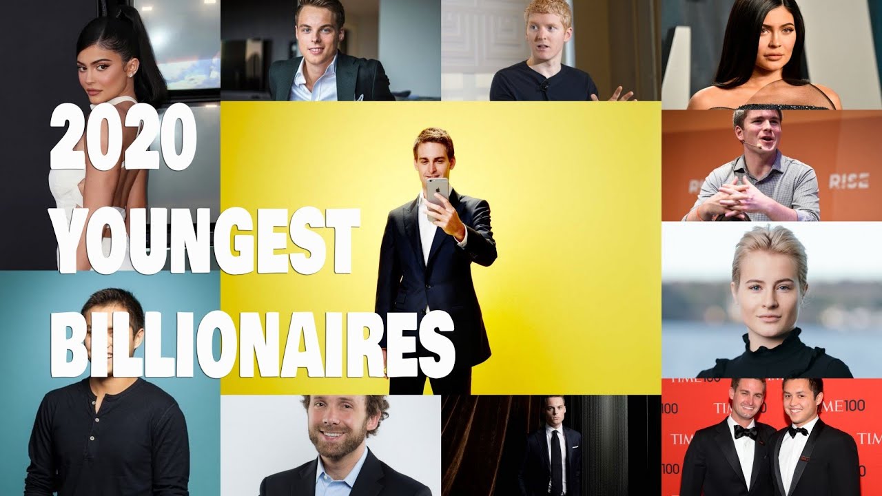 2020 Top 10 Youngest Billionaires_Meet 2020 Youngest Billionaires YouTube