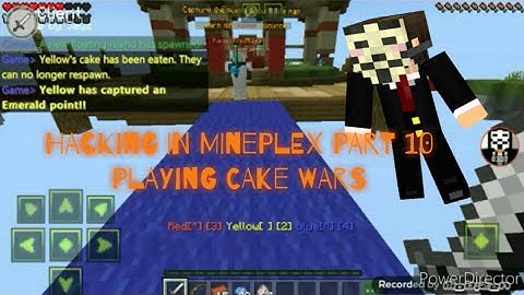 Hacking in mineplex part 10 cake wars  In minecraft