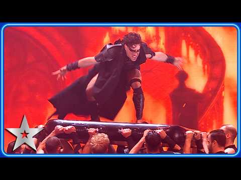 Welsch Master Team channel DARK FANTASY in high-flying TWISTED LOVE STORY! | Semi-Finals | BGT 2026