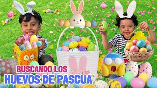 EASTER EGG HUNT Omar and Liam with friends | Fun Easter Egg Hunt for kids