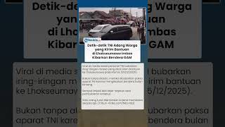 Download Lagu Kibarkan Bendera GAM \u0026 Bawa Sajam! Detik-detik TNI Adang Warga yang Kirim Bantuan di Lhokseumawe MP3