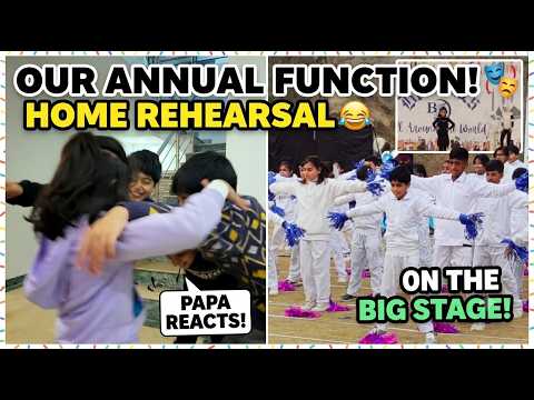 From Home Practice to School Stage | Annual Function Vlog