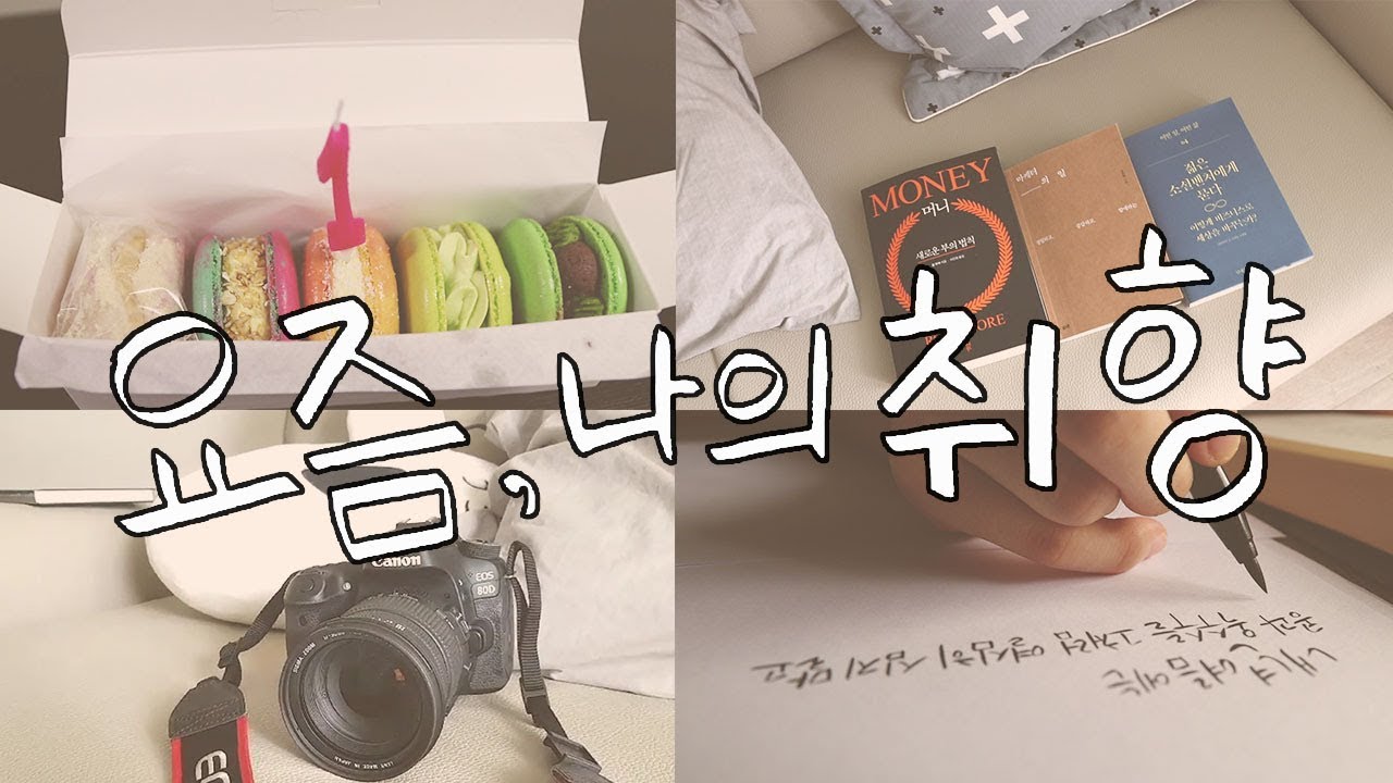 💛 요즘 나의 취향저격, 좋아하는 취미생활 (캘리, 코인노래방, 영상촬영...) ｜ 이상커플