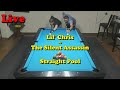 !!! Live Stream !!!  Lil&#39; Chris VS The Silent Assassin - Straight Pool