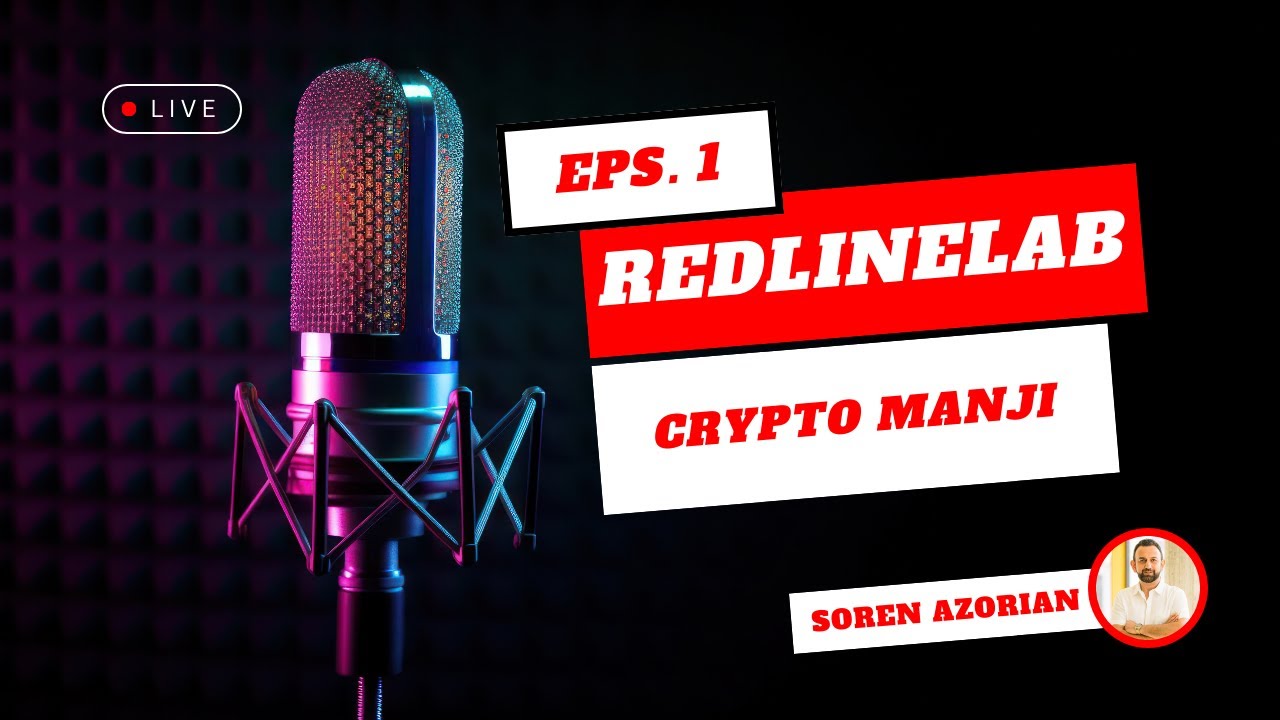 Redline Lab podcast cover — Reyniel Rodriguez guest episode with CryptoManji