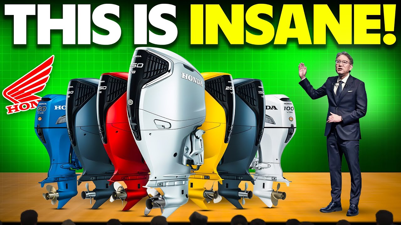 Inside Honda's 2026 Outboard Lineup That Will Change Boating Forever!