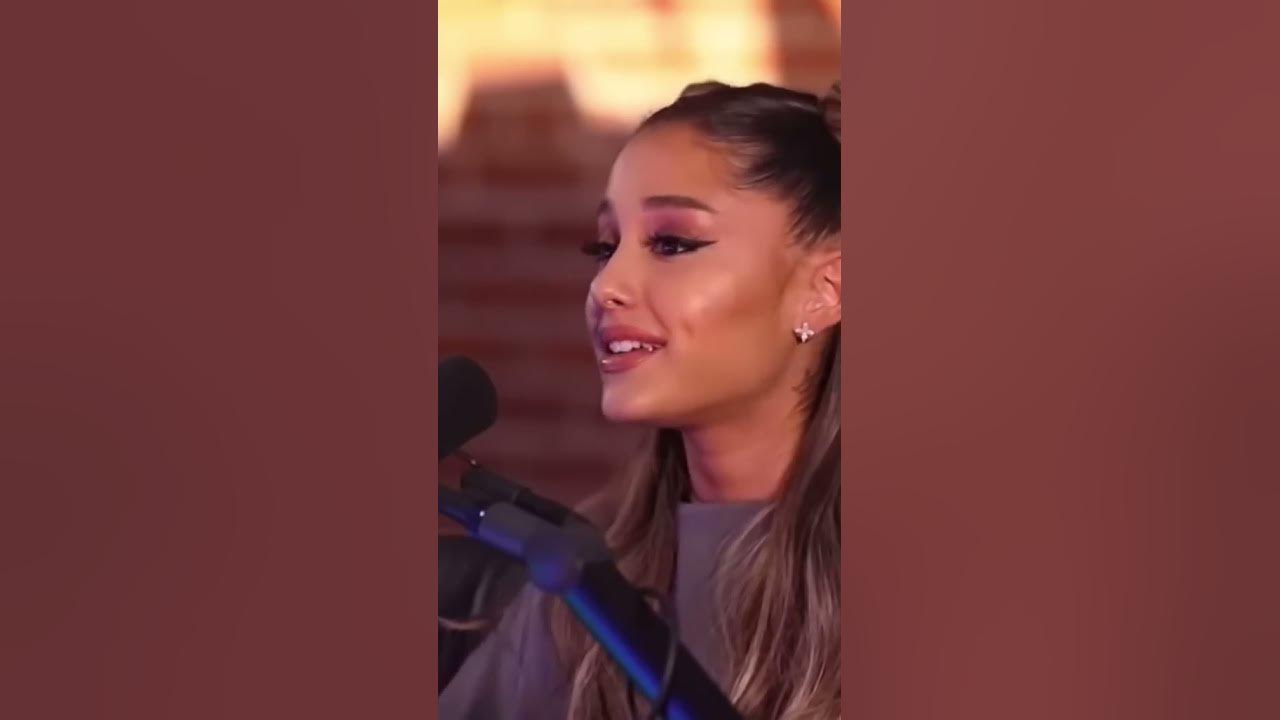 Ariana Grande talking about naming her Exes in 'thank u, next'. #arianagrande