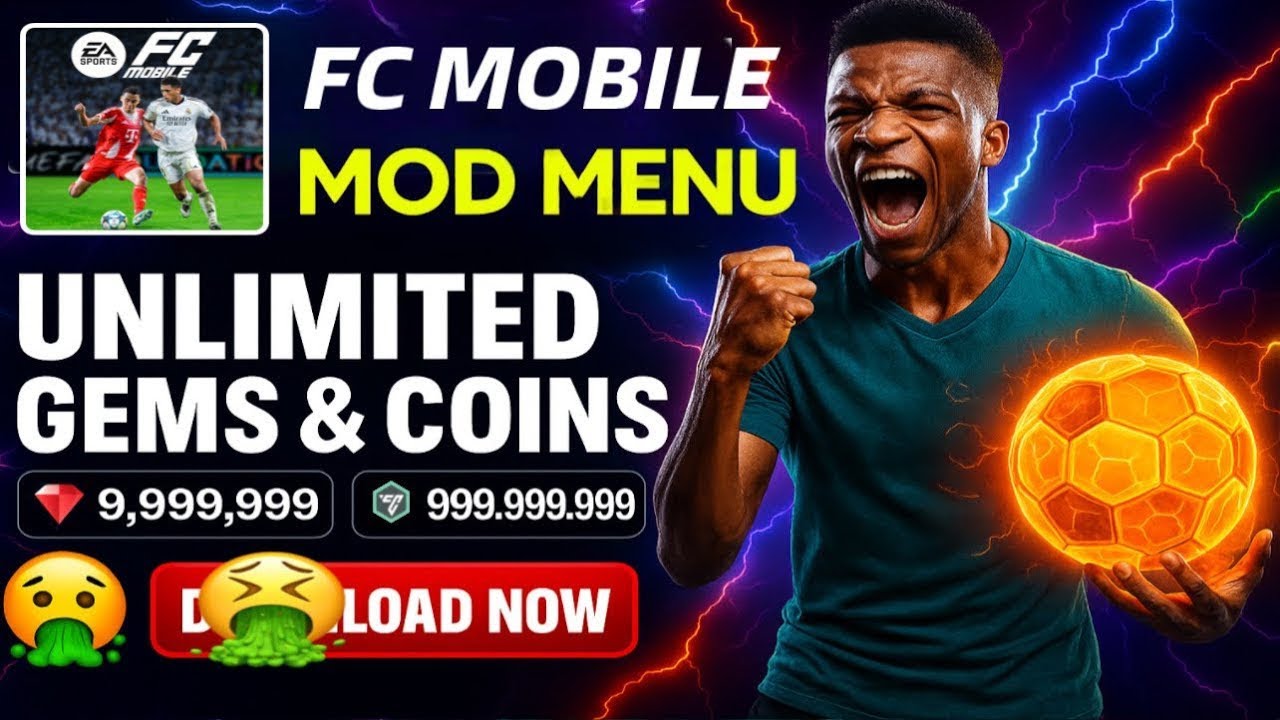 FC Mobile MOD APK v26.1.02 Gameplay | FC MOBILE 26 Updated Mod Menu - (Unlimited Gems & Fc Points) 