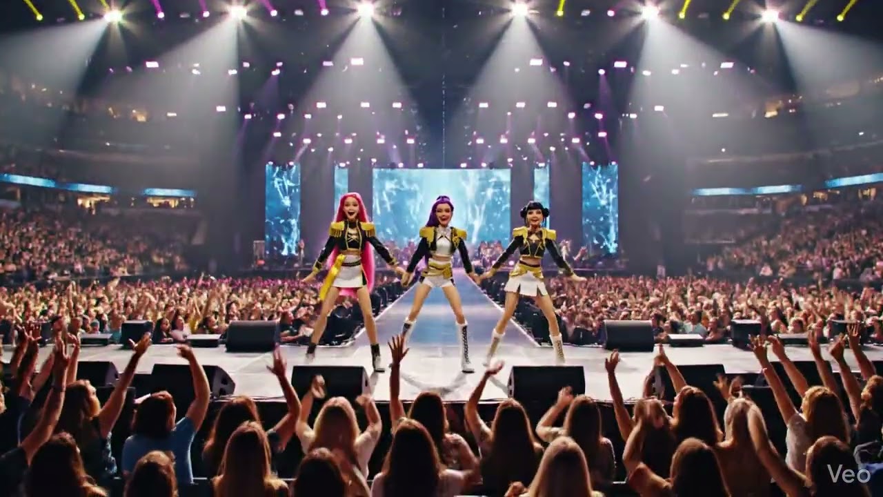 K-pop demon hunter caballo del rodeo