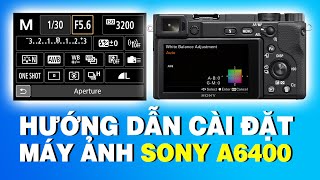 Hướng Dẫn Chỉnh Màu Siêu Đẹp Trên Máy Ảnh Sony A6400 | dungdjno screenshot 5
