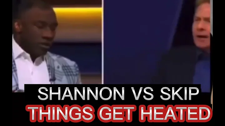 Skip Bayless Punks Shannon Sharpe   On Live TV (Pu...