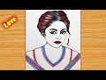 AMAZING💘HOW TO DRAW AMAZING DRAWING WOMEN MAKU-UP PHOTO SHOOT SKETCH PART-7😱LOVELY DRAWING CHALLENGE