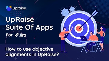 How to use objective alignments in the UpRaise app for Jira?