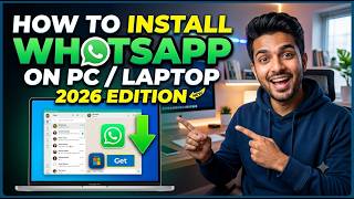 How to Install WhatsApp on PC / Laptop (2026) - Step-by-Step!