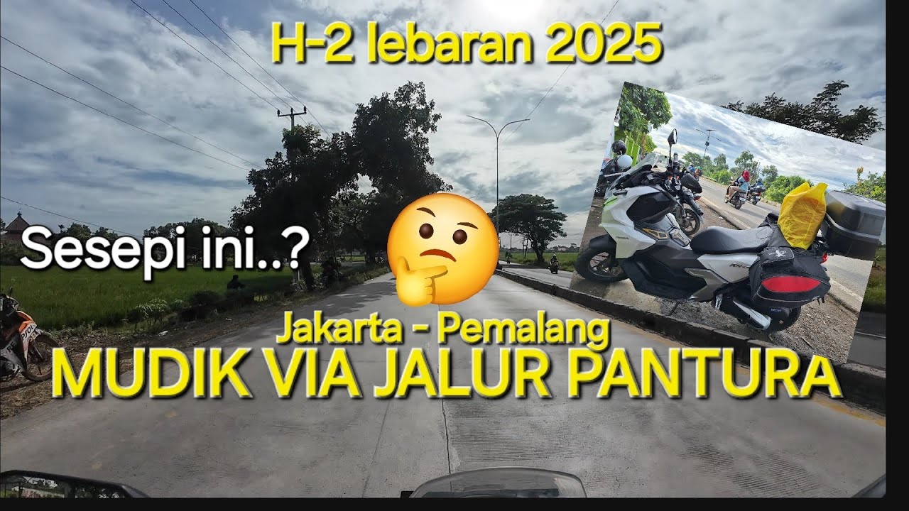 MUDIK PERDANA DENGAN HONDA ADV 160 || H-2 LEBARAN 2025 || Jakarta - Pemalang [Part 1]