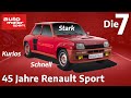 Die 7 verrücktesten Autos aus 45 Jahren Renault Sport I auto motor und sport