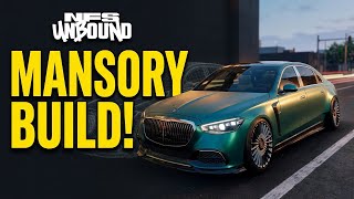 Nfs Unbound - Mercedes Maybach S680 Mansory Customization