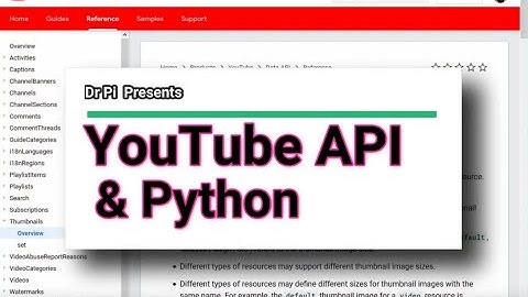 YouTube API + Python to get YouTube video data