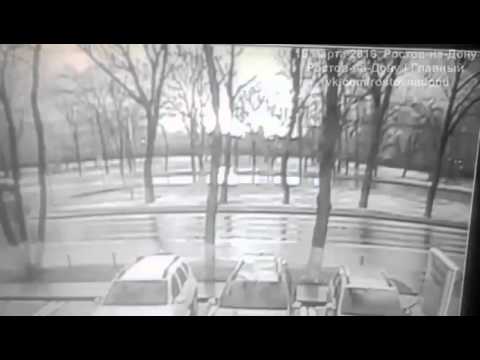 Watch!! CCTV of Boeing  from #Dubai  crashes  in #Rostov on don, #Russia