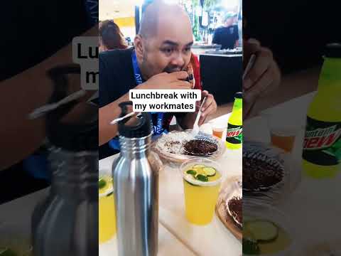 Lunch break with my Workmates #foodtrip #lunch #shorts #daylinvlog