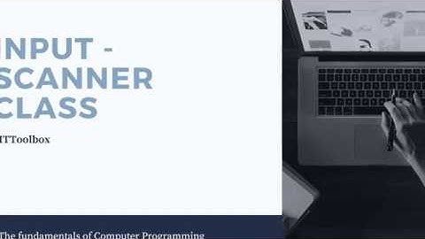 Java Programming Topic 4 - Scanner Class (Taglish)