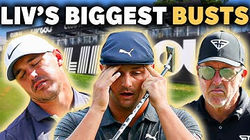 LIV’s Biggest Busts: 10 Golfers Who Cashed In and Vanished