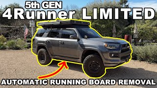 5th Gen Toyota 4Runner LIMITED | Automatic Running Board and Side Rocker Panel Removal