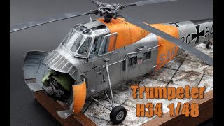 Trumpeter 1/48  HH-34 Sikorsky  Full Build