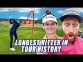 I Can&#39;t Believe How Far She Hits It! Seb on Golf Weekly Vlog