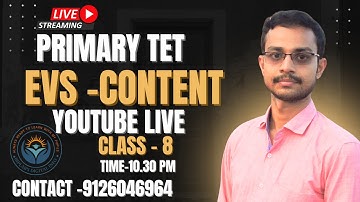 EVS-CONTENT-8 II CTET AND WBTETII WB Primary TET & Upper Primary TET | |#biplab_sir#biplabsarkar