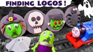 funny funlings play doh logos hunt story with thomas the tank engine